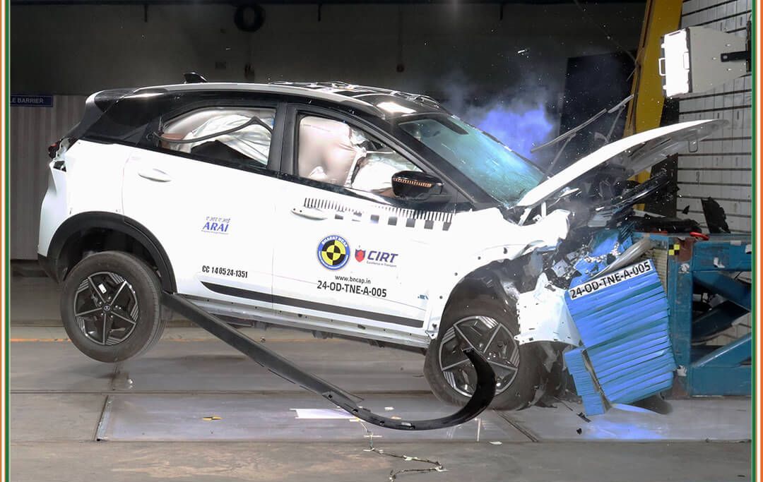 Tata Nexon EV 45 kWh Gets 5-Star Bharat NCAP Rating